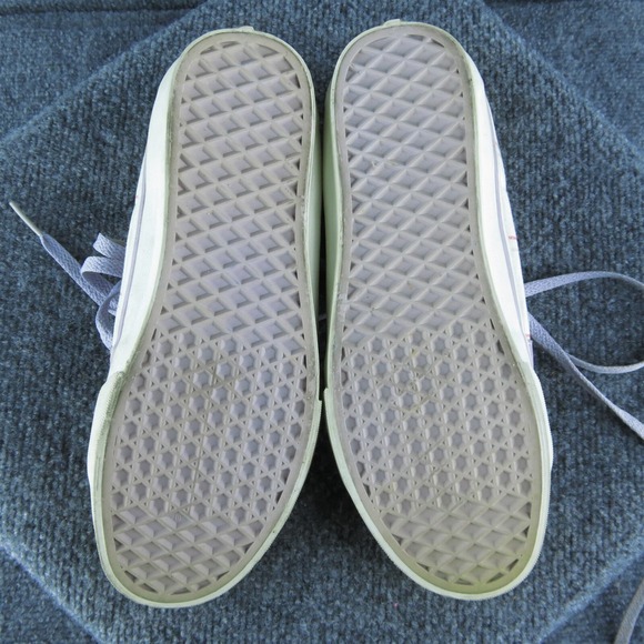 VANS  Women Sneaker Shoes Size 8.5 Medium‎ Purple Leather Lace Up - Picture 7 of 9